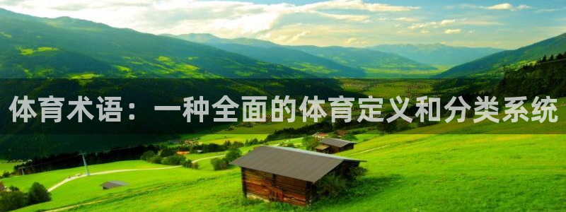 体育术语：一种全面的体育定义和分类系统